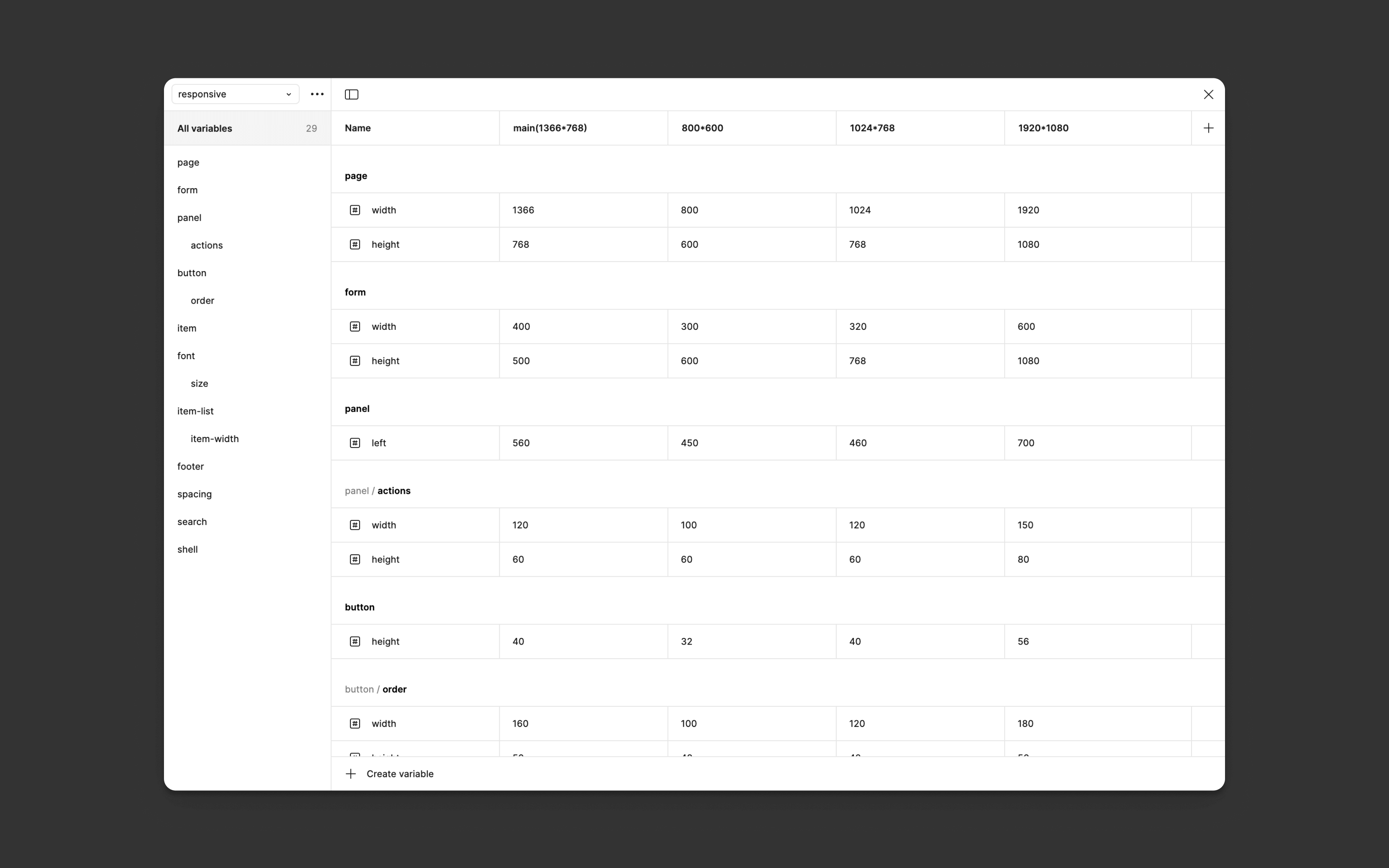 variables-responsive